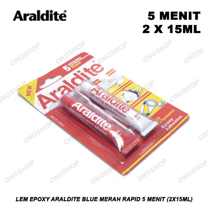 

Lem Epoxy Araldite 5 Menit (15 Ml)