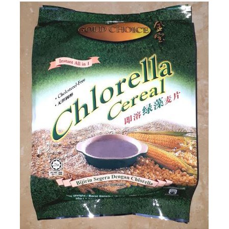 

[Halal] Gold Choice Chlorella Cereal Instant 700Gr Sereal Instan Malaysia