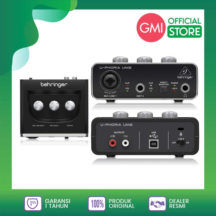 Behringer UM2 USB Audio Interface