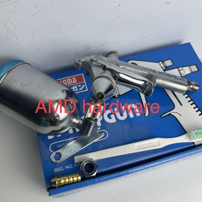Spray Gun R2 Nozzle 0,5Mm Mini Kompresor Angin Kg300 Nlg Semprot Cat