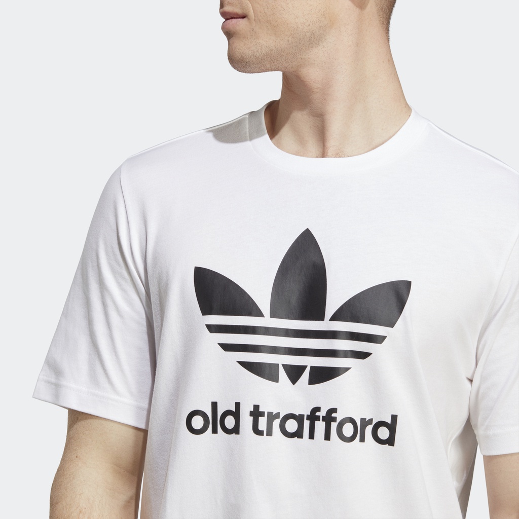 adidas ORIGINALS Manchester United OG Trefoil T-Shirt Pria IP5550