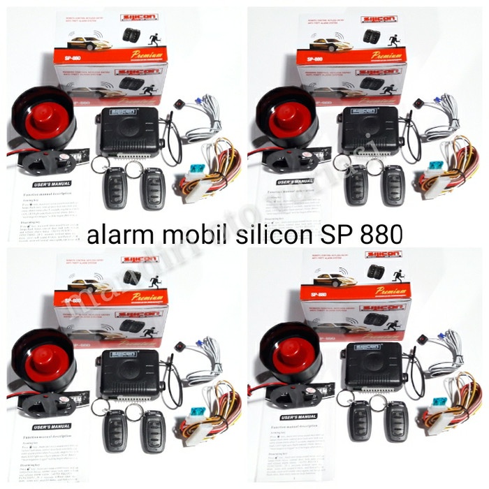 ✅Sale Alarm Mobil Premium Silicon Sp880 Terbatas