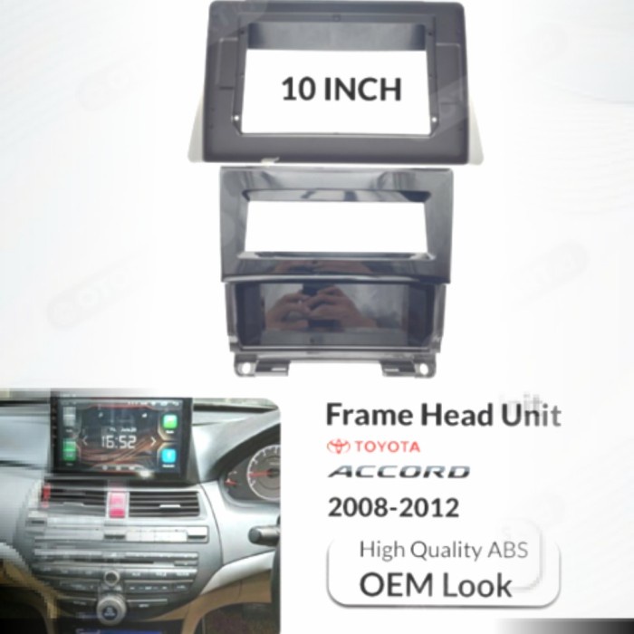 ✅Sale Frame Head Unit Android 10 Inch Mobil Honda Accord 2008-2012-Frame Onl Terbatas