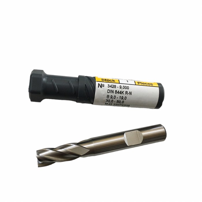 [Original] Endmill 9.0 Mm Hss 4Flute Merk Guhring  Endmill Hss 90 Mm Germany Diskon