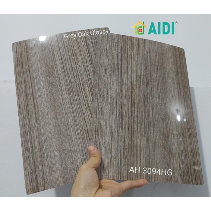 ✅Baru Aidi Hpl Ah 3094Hg Grey Oak Glossy Hpl Woodgrain Gloss Hpl Kilap 3094 Berkualitas