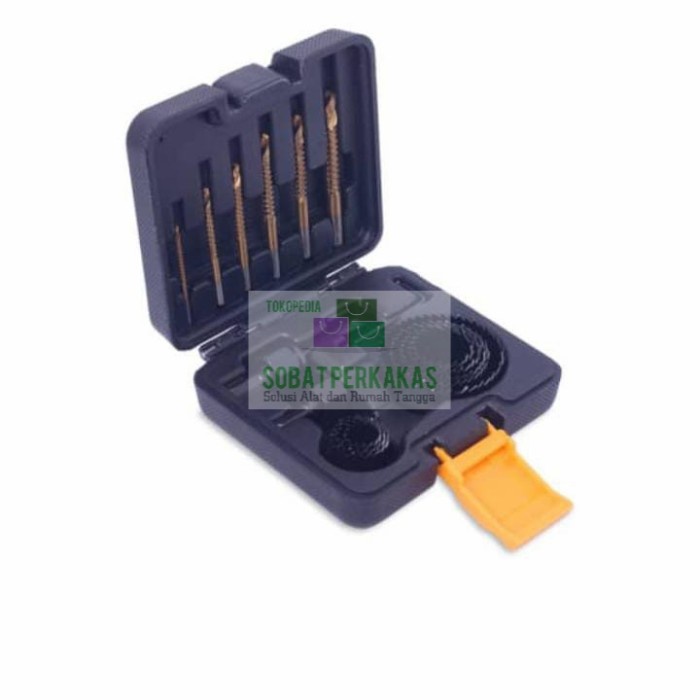 ✅COD Hole Saw Kayu Set 18 Pcs Krisbow Berkualitas