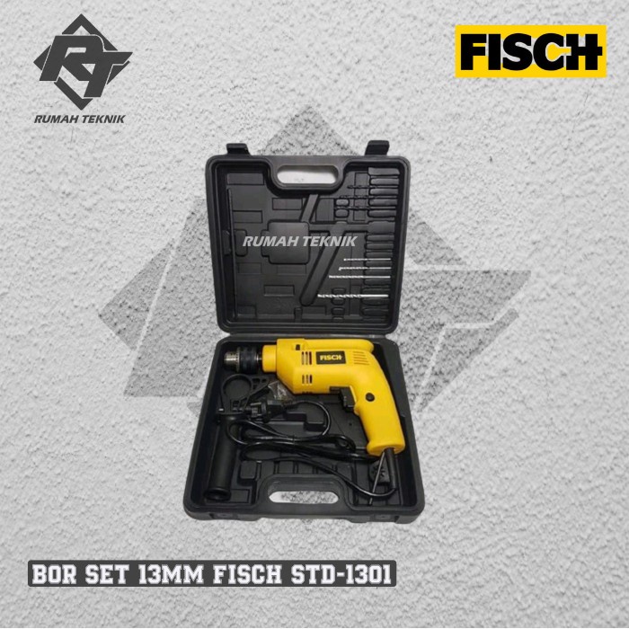 ✅COD Fisch Mesin Bor Beton 13Mm Set Std-1301 Mesin Bor Tangan Fisch Terbatas
