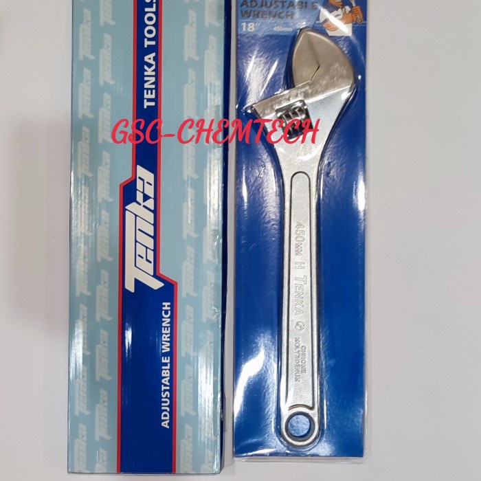 ✅New Kunci Inggris 18 450Mm Tenka / Adjustable Wrench 18 Tenka Terbatas