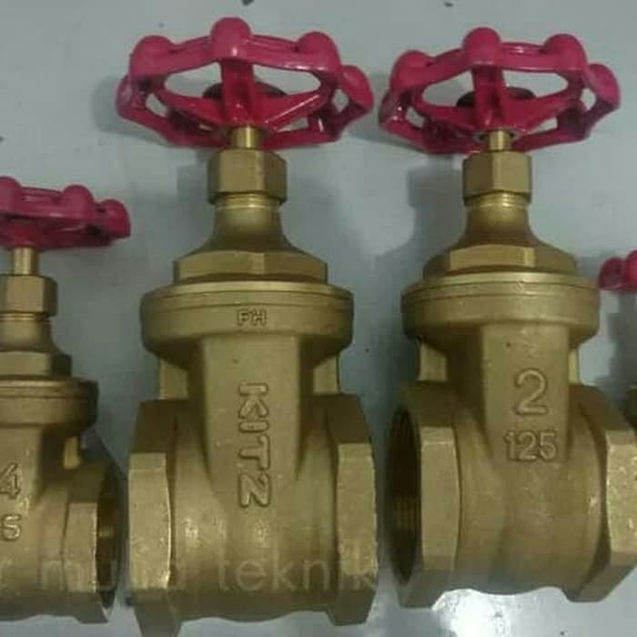 ✅New Gate Valve Kitz 2  Kuningan/Bronze Berkualitas