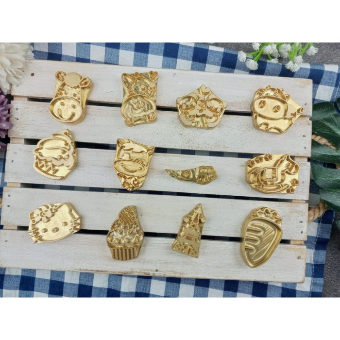 

Hot stamp Cake Stempel Kue Stempel Cake Stempel Logo Kue