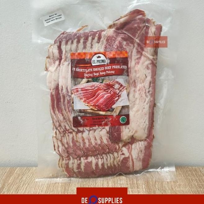 

El Primo Smoked Beef Us Shortplate 500Gr - Daging Sapi Asap Smoke Inyongstore25