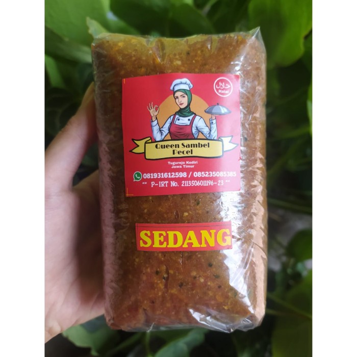 

Queen Sambal Pecel Enak Murah 1Kg