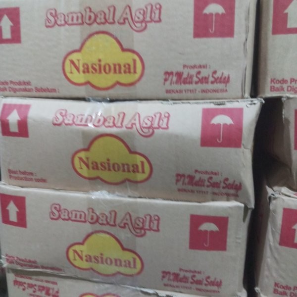 

Sambal Asli Sambal Cap Nasional Sambal Sachet Stik Stick Karton