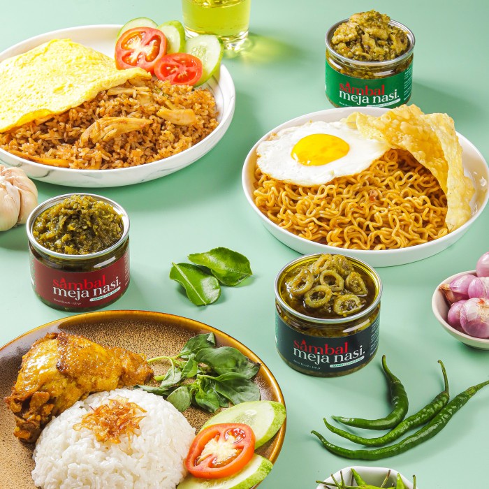 

Paket Sambal Hijau Isi 3 Sambal Meja Nasi