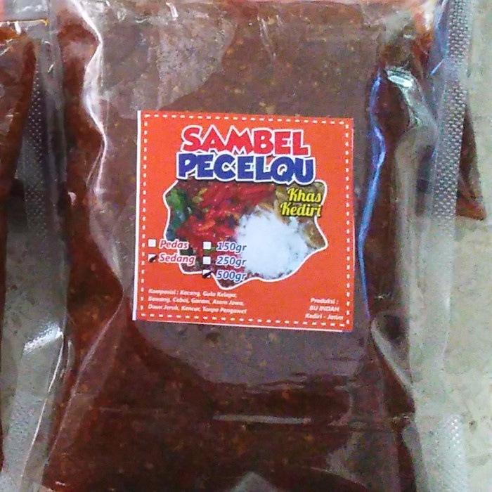 

Sambal Pecel Asli Kediri Pakai Gula Kelapa Tanpa Pengawet