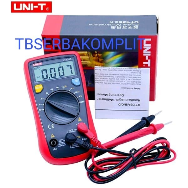 ✅New Uni-T Ut136A Digital Multimeter Multitester Avometer Ac Dc Current Terbaru