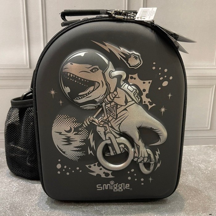 ✅Ready Tas Smiggle Lunch Bag Better Together Dino Hardtop Curve Lunchbag/Kado Berkualitas