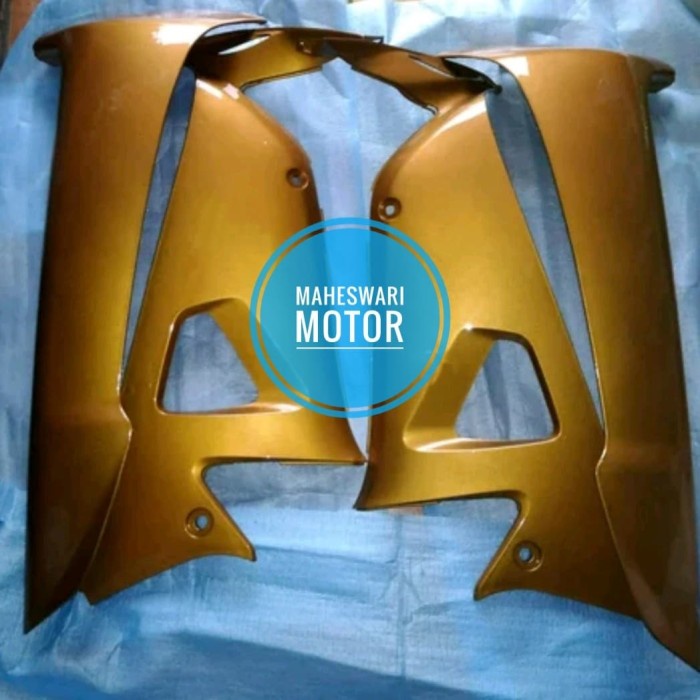 ✅Sale Cover Sayap Legshield Luar Dalam Supra Fit New Gold. Terbaru