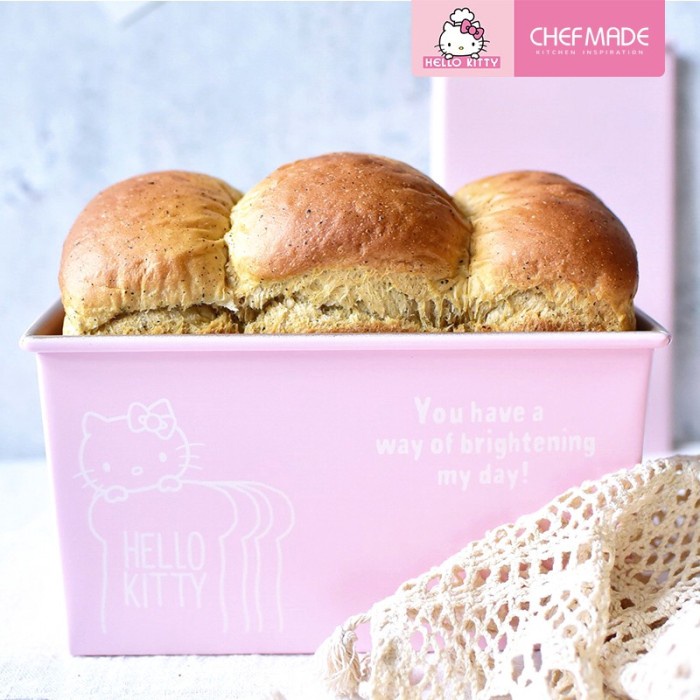 

✅Original Chefmade Kt7030 - Covered Loaf Pan / Roti Tawar 450Gr Hello Kitty Terbaru