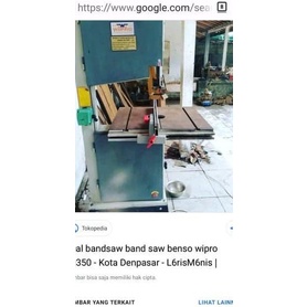 Mata Gergaji Bandsaw Blade 14 inch 6T Wipro JDD350 Mata Gergaji Pita |Sale