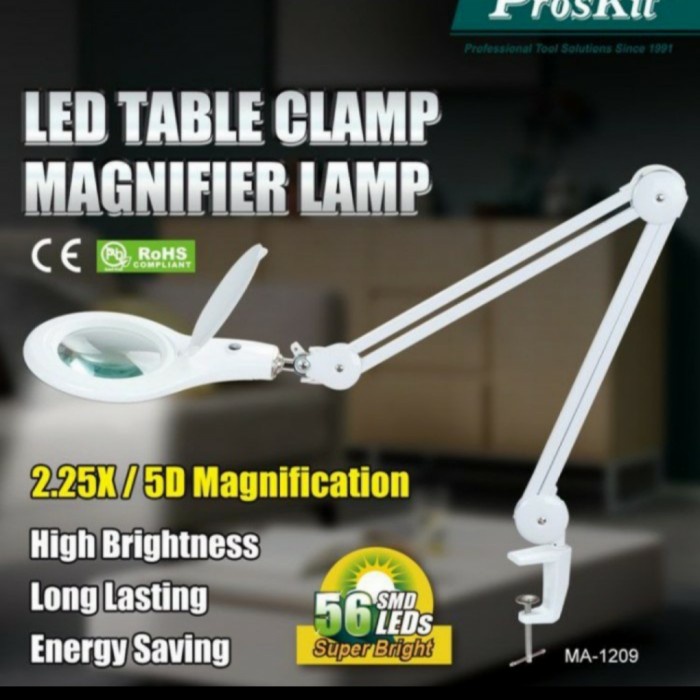

✨Sale Proskit Sm 50 5 Magnifying Lamp 5In 5 Diopter Sm50-5 Kaca Pembesar Terbatas
