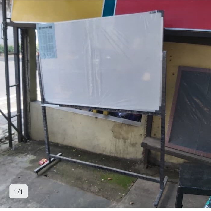 

✨Sale Papan Tulis Kaki Roda Uk 90X180Cm Non Magnet Terbaru