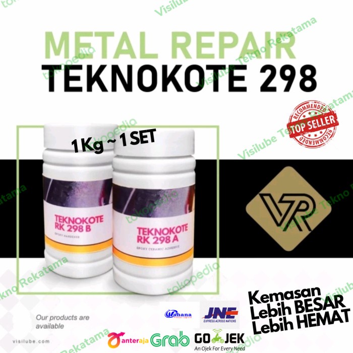 

✨Ready Metal Repair Glue/Mirip Belzona 1111/Metbond Can 1 Kg Berkualitas