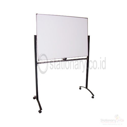

✨Sale Papan Whiteboard Magnetik Stand Kaki Single Face Sakana Uk. 60 X 90 Terbatas