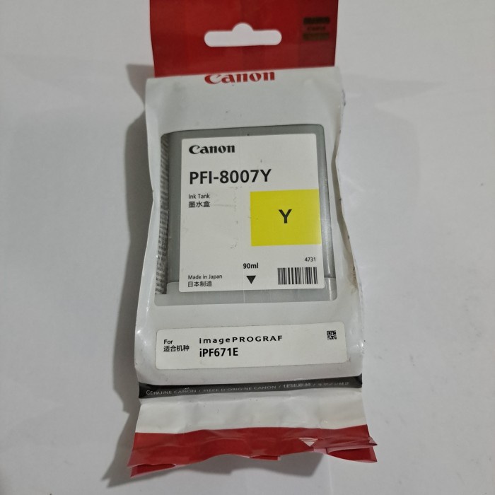 

✨Sale Tinta Canon Pfi - 8007 Yellow Original Terbaru