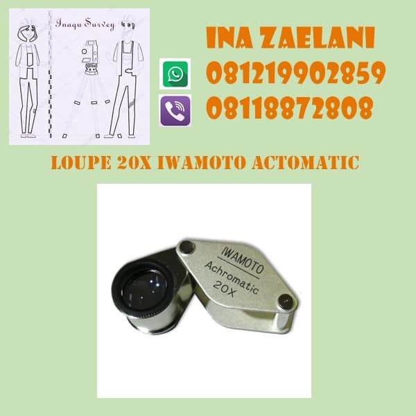 

✨Sale Loupe 20X Iwamoto Actomatic Berkualitas