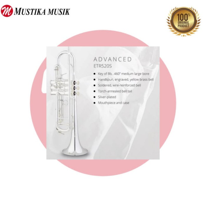 

✨Ready Trumpet Silver Plated Eastman Etr520S Limited