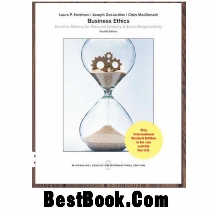 ✨Ready Original Business Ethics Decision Making For Personal 4E - Laura Berkualitas