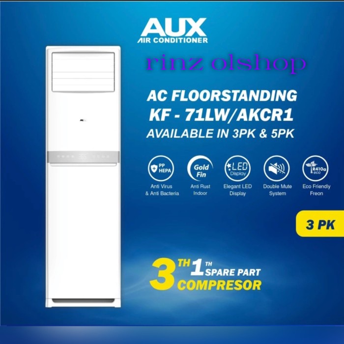 ✨Ori Ac Aux Kf71Lw Floor Standing 3Pk Kf-71Lw Akcr Ac Murah Garansi Resmi Limited