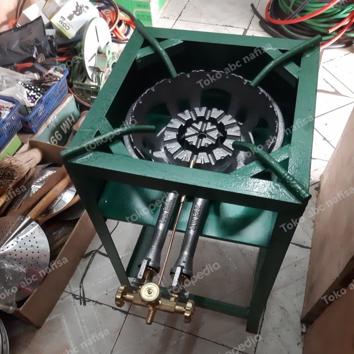 ✨New Ori Satu Set Kompor Tekanan Tinggi 5C Sunrise  Rangka 40X70Cm Berkualitas