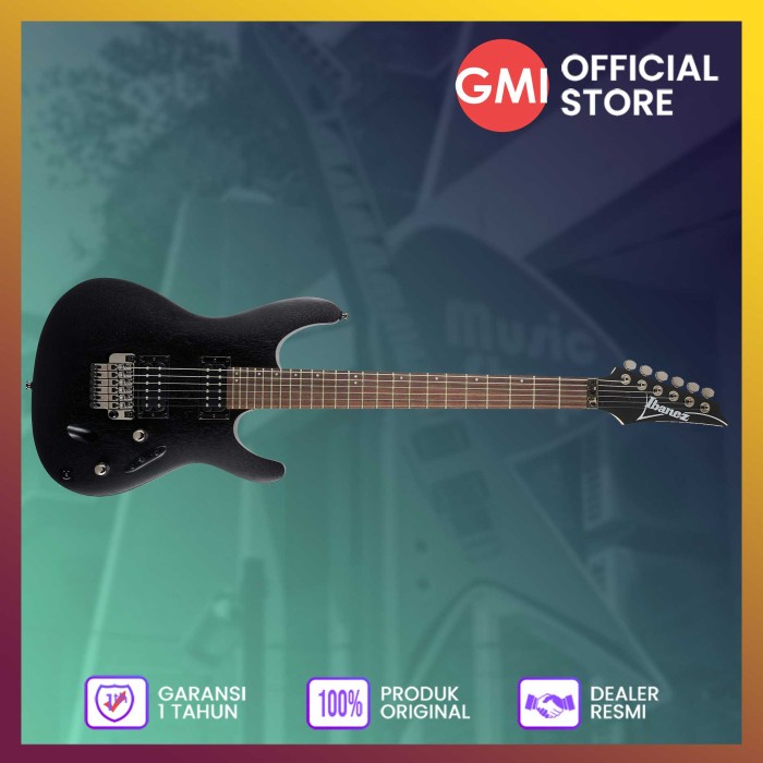 ✨New Ori Ibanez S520 Electric Guitar Weathered Black Diskon