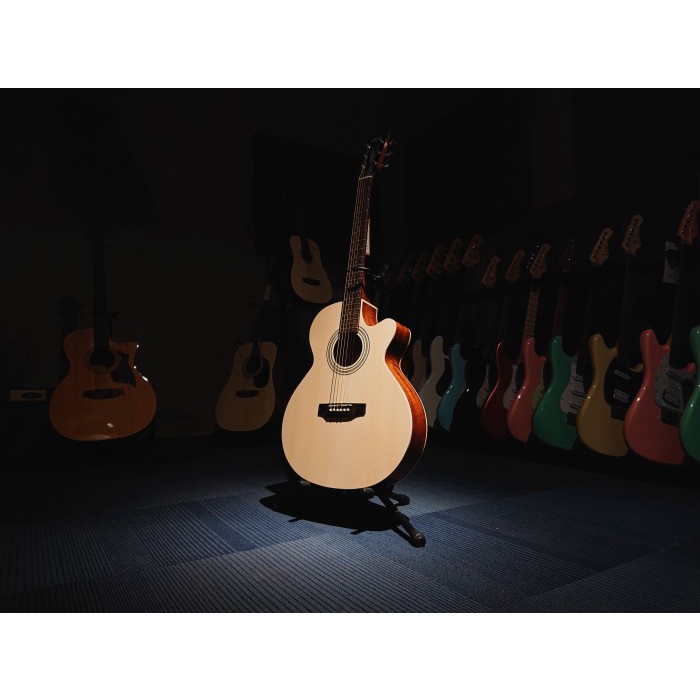 ✨New Cort Sfx Me Op Gitar Akustik Elektrik Original Terbaru