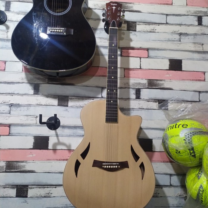 ✨New Gitar Akustik Elektrik Model Taylor T5 Tuner Fishman Terbaru