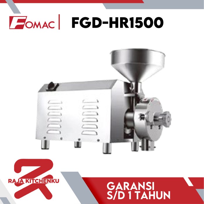 ✨New Ori Mesin Penggiling Kopi Coffee Grinder / Fgd-Hr1500 Fomac Limited