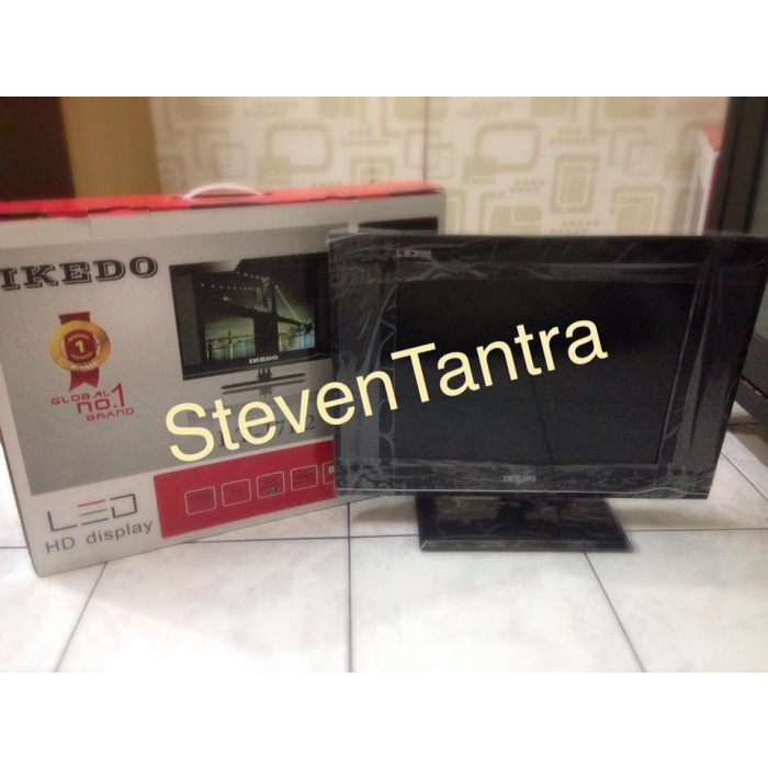 ✨New Led Tv Ikedo 17Inch Lt-17L2  Usb Movie / Hdmi / 1080P Hd / Pc / Vga  Diskon