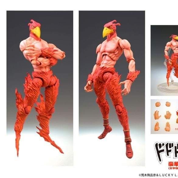 ✨Baru Super Action Statue Figure Magician'S Red - Jojo Bizare Berkualitas