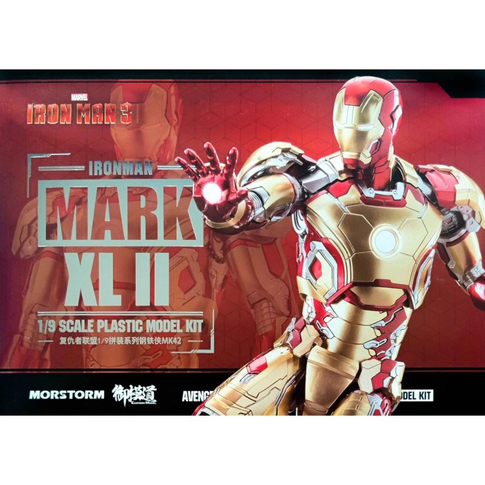 ✨Baru Morstorm Iron Man Mark 42 Deluxe 1/9 Ironman Mk Xlii Yolopark Original Terbatas