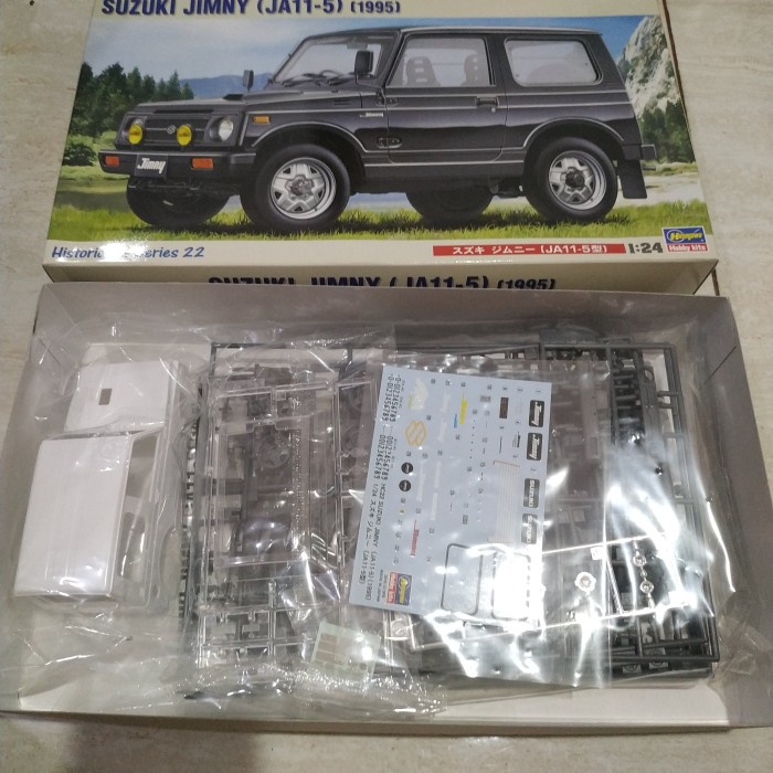 ✅Termurah Mobil Suzuki Jimny Ja11-5 1995 1/24 Model Kit Hasegaea Limited