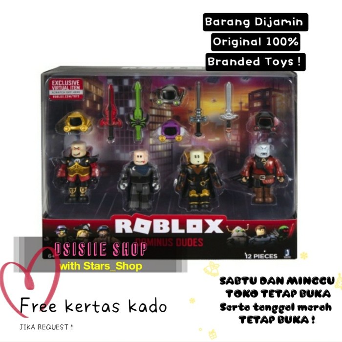 ✨Baru Roblox Figure Dominus Dudes Original / Mainan Anak Figure Roblox Diskon