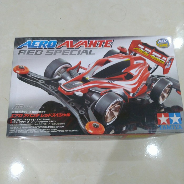 ✅Termurah Tamiya 94944 Aero Avante Red Special Ar Chassis Terbaru