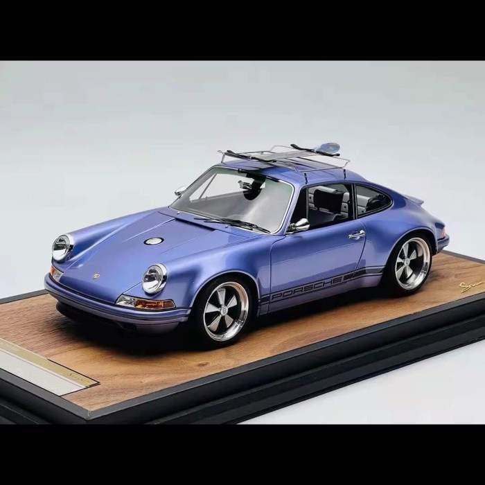 ✅Termurah Timothy Pierre Porsche Singer Blue 1 18 Full Sealed Resin Diecast Terbatas