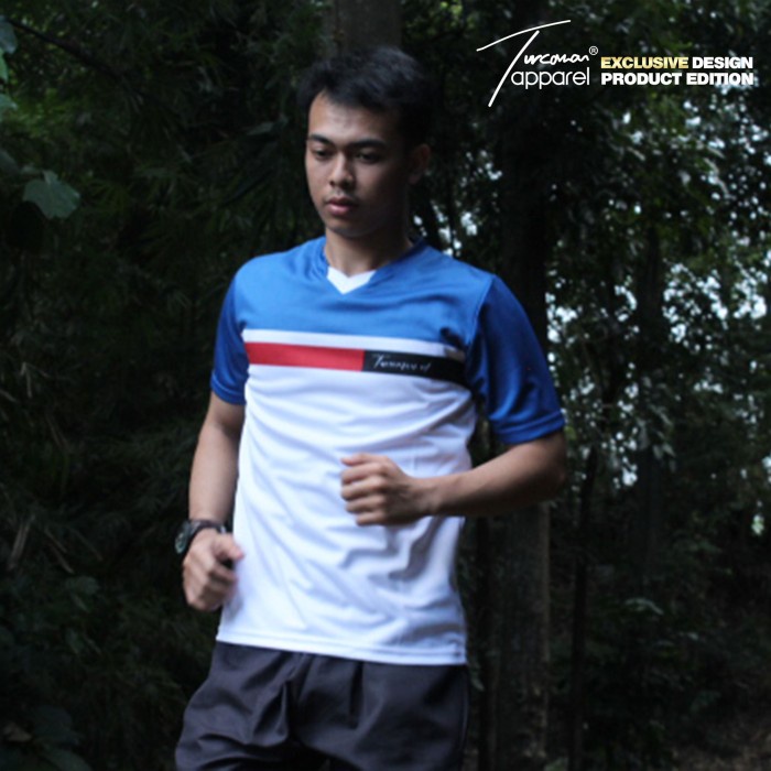 Baju Jersey Running Pria Original Olahraga Sport Dryfit