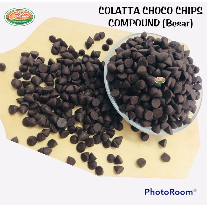 

%$%$%$%$] COLATTA CHOCO CHIPS COMPOUND (BESAR) 1KG