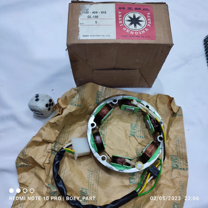 ✨Baru Spul Spol Pengapian Honda Gl100 Gl225 Gl 100 125 Non Original Nos Terbaru