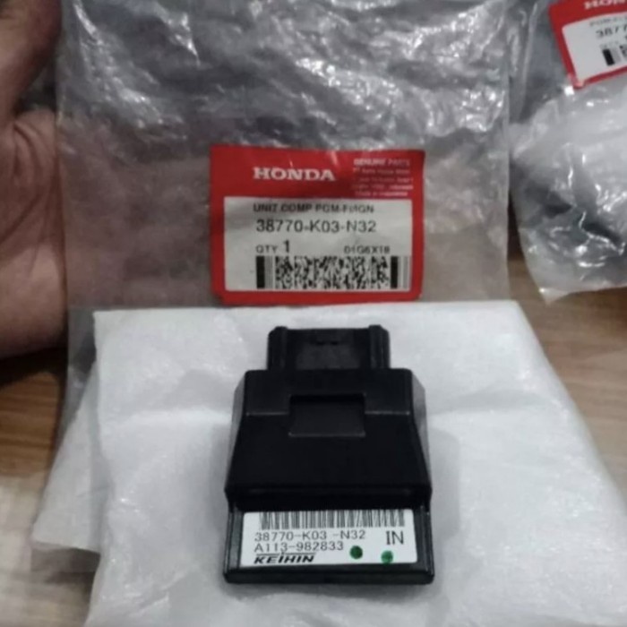 ✨Baru Ecm Ecu Cdi Revo Fi Injeksi Pgm Fi Injeksi Ori Honda Ahm 38770-Ko3-N32 Terbaru