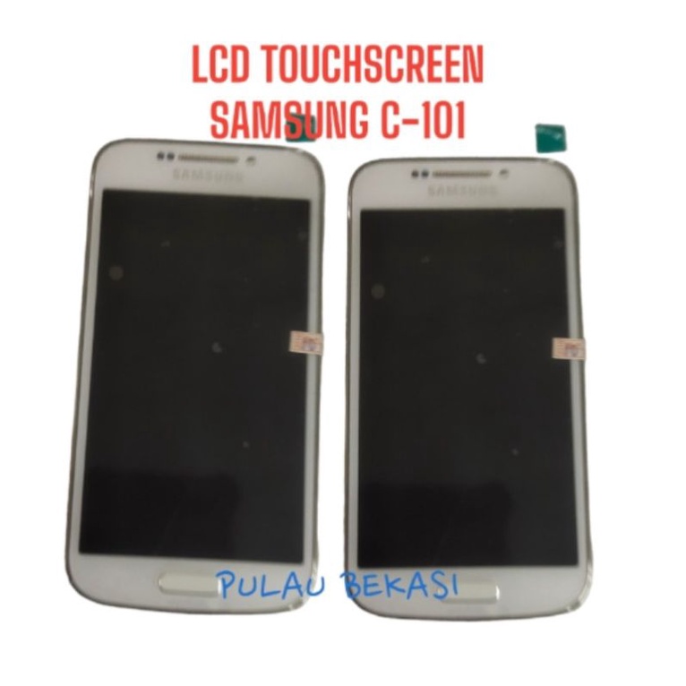 LCD TOUCHSCREEN SAMSUNG C101 - LCD FULLSET SAMSUNG C101 ORIGINAL - LCD SAMSUNG S4 ZOOM ORIGINAL